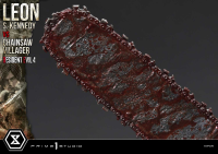 Ultimate Premium Masterline Resident Evil 4 Leon S. Kennedy versus Chainsaw Villager Bonus Version 35