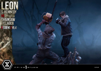 Ultimate Premium Masterline Resident Evil 4 Leon S. Kennedy versus Chainsaw Villager Bonus Version 86