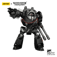 Raven Guard Contemptor Dreadnought with Gravis autocannon and Chainfist 9