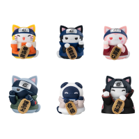 MEGA CAT PROJECT NARUTO Nyaruto! Beckoning cat FORTUNE One more time ! (1pc / 6pc per box) 1