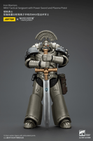Iron Warriors MKVI Tactical Sergeant with Power Sword and Plasma Pistol 12