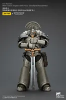 JOYTOY Iron Warriors MKVI Tactical Sergeant with Power Sword and Plasma Pistol - Warhammer 40K - photo 12