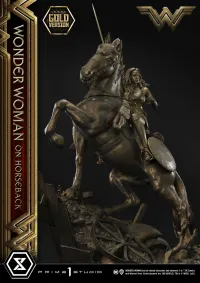 Prime 1 Studio Museum Masterline Wonder Woman (Film) Wonder Woman on HorseBack Gold Version - DC Comics - photo 19