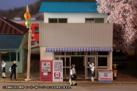 1/80 Scale Paper kit Town Corner Accessory Series Store 「General Store」 6