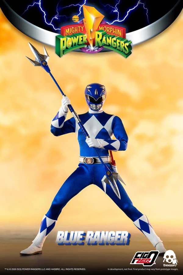 threezero Mighty Morphin Power Rangers – 1/6 Blue Ranger - Power Rangers