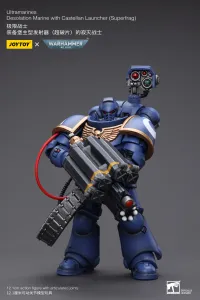 JOYTOY Ultramarines Desolation Marine with Castellan Launcher (Superfrag) - Warhammer 40K - photo 5