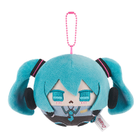Character Vocal Series 01: Hatsune Miku Fluffy Series - Dango Mascot Keychain 1 2