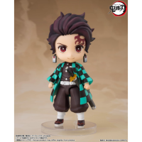 TANJIRO KAMADO (NICHIRIN SWORD with RENGOKU'S HANDGUARD) "Demon Slayer: Kimetsu no Yaiba", TAMASHII NATIONS Figuarts mini 4