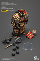 Sons of Horus Legion Cataphractii Praetor with Combi-Melta and Power Maul 21