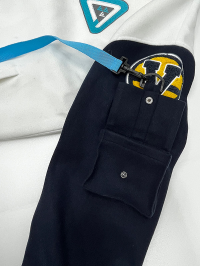 Blue Archive Chihiro's Millennium Science School Varsity Jacket 5