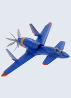 Honneamise Kingdom Air Force Fighter 3rd Stiradu (double seat type) 3