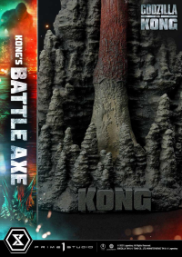 Life Size Bust Godzilla vs Kong (Film) Kong's Battle Axe 15