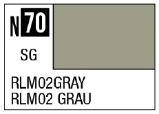Acrysion N70 - RLM02 Gray (Semi-Gloss/Aircraft)