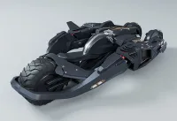 GOOD SMILE COMPANY PLAMAX Black Trike: DAWN FALL Ver. - Black Rock Shooter - photo 3