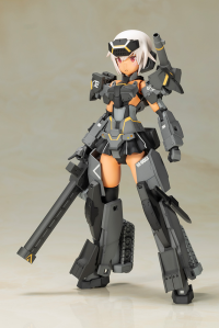 FRAME ARMS GIRL GOURAI-KAI [BLACK] with FGM148 TYPE ANTI-TANK MISSILE 6