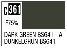 C361 Dark Green BS641 [RAF standard color / WWII mid-late]