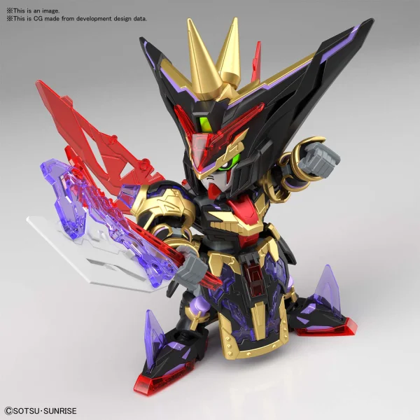 BANDAI HOBBY SD SANGOKU SOKETSUDEN [26] DIAN WEI MASTER GUNDAM - SD Gundam Sangokuden Brave Battle Warriors