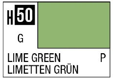 GSI Creos AQUEOUS HOBBY COLOR - H50 GLOSS LIME GREEN (PRIMARY)