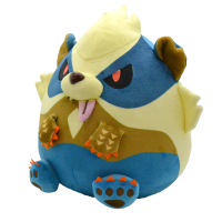 Monster Hunter Fluffy Eggshaped Plush Arzuros 2