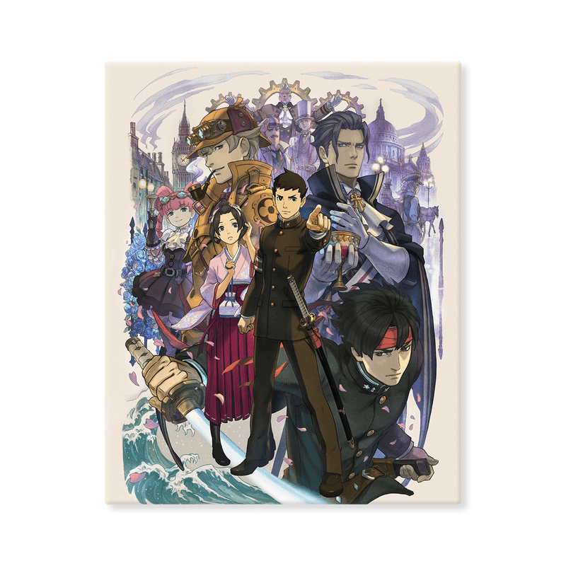 The Great Ace Attorney main visual CHARA FINE BOARD
