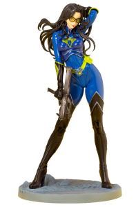 G.I. JOE BARONESS 25th ANNIVERSARY BLUE COLOR BISHOUJO STATUE 12