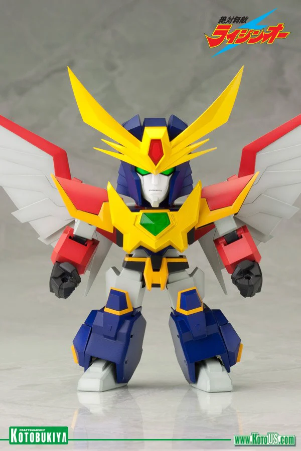 KOTOBUKIYA ABSOLUTELY INVINCIBLE RAIJIN-OH ~ RAIJIN-OH D-STYLE MODEL KIT - Matchless Raijin-Oh