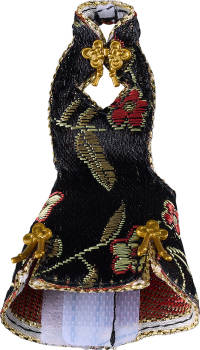 figma Styles Mini Skirt Chinese Dress Outfit (Black) 3