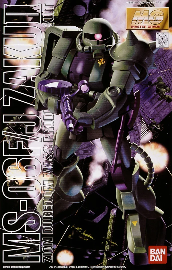 BANDAI HOBBY MG MS-06 F/J Zaku 2 - Mobile Suit Gundam
