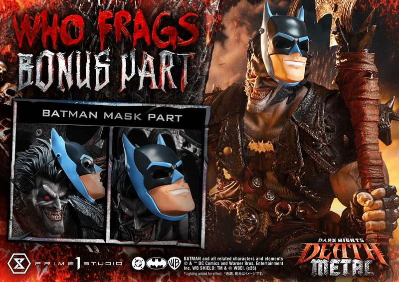 Prime 1 Studio Museum Masterline Dark Nights: Death Metal (Comics) Lobo Batman: Batman Who Frags (Concept design by Carlos D'Anda) DX Bonus Version - DC Comics