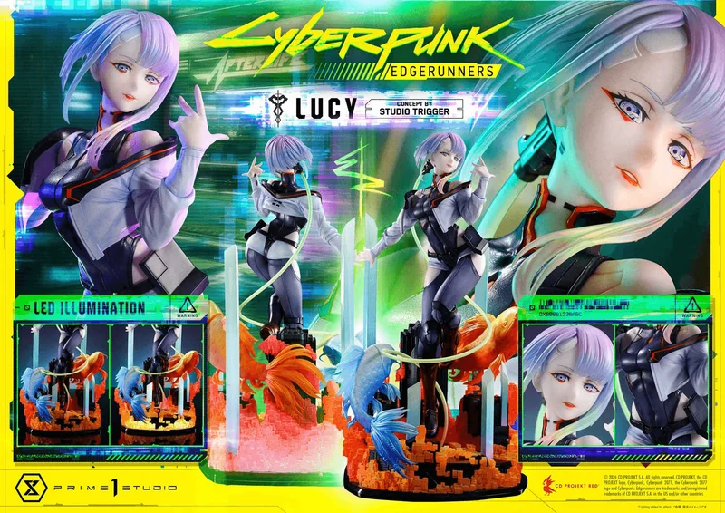 Prime 1 Studio Concept Masterline Cyberpunk: Edgerunners Lucy "Concept by Studio TRIGGER" - Cyberpunk: Edgerunners