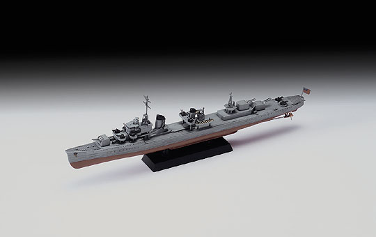 FULLHULL MARINE VESSEL: 1/700 FULL HULL ROCN FLAGSHIP TANYAO 1955