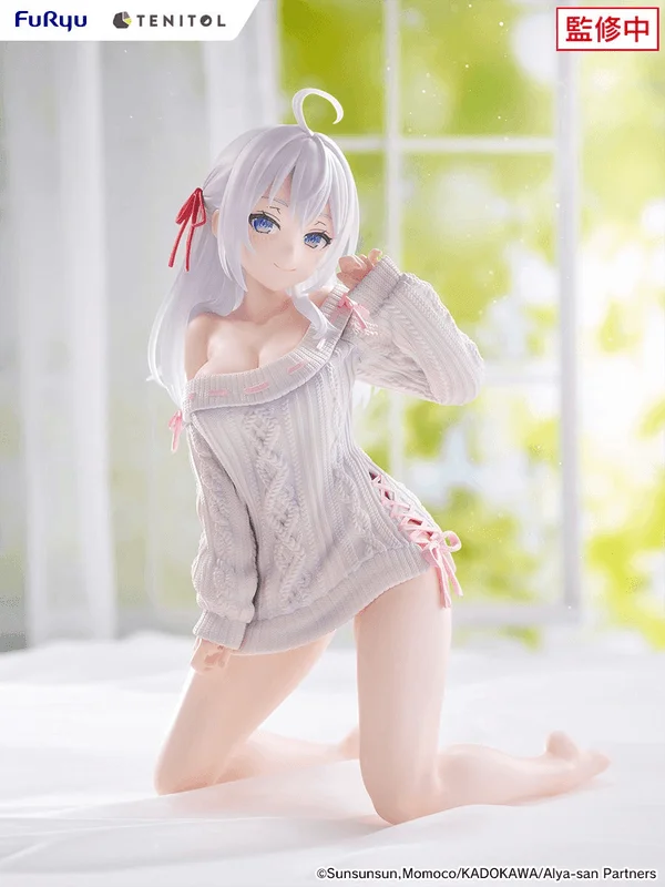 FuRyu TENITOL -Alya- BIG Noodle Stopper Figure Knit ver. - Alya Sometimes Hides Her Feelings in Russian