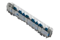 PLUM PMOA Semi-cross seat interior set A (blue) - Mobile Suit Gundam - photo 3