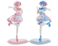 FuRyu TENITOL Yumekawa Maid Rem & Ram: Set With Bonus - Re:ZERO -Starting Life in Another World- - photo 2