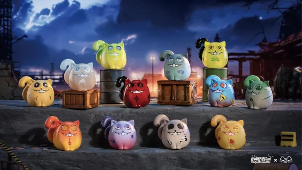PLUM PMOA Doomsday cat (Set of 12 figures) - Non-Scale Figures