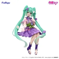 FuRyu Hatsune Miku Noodle Stopper Figure -Flower Fairy Cosmos Purple Color ver.- - Hatsune Miku - photo 1