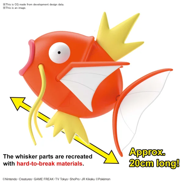 BANDAI HOBBY Pokemon Model Kit BIG 01 MAGIKARP - Pokémon