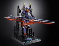 EVANGELION TEST TYPE-01 30th with the spear of Gaius EVANGELION, TAMASHII NATIONS METAL BUILD 22
