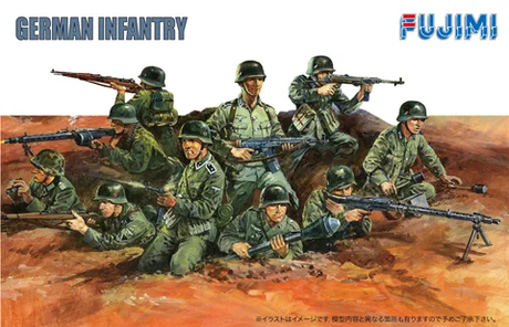 Fujimi [WA-25] 1/76 German Infantry - Kit Accessories