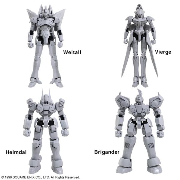 XENOGEARS  STRUCTURE ARTS  1/144 Scale Plastic Model Kit Series Vol. 1 (Box)