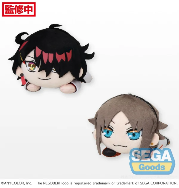 SEGA NESOBERI (Lay-Down) NIJISANJI EN Luxiem Mini Plush Vox Akuma & Mysta Rias (EX) - NIJISANJI