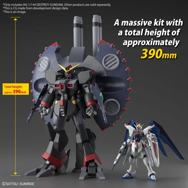 BANDAI HOBBY HG 1/144 DESTROY GUNDAM - Mobile Suit Gundam SEED Destiny