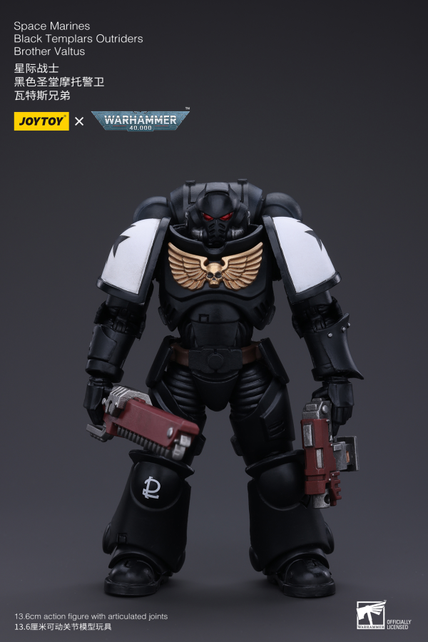Space Marines Black Templars Outriders Brother Valtus
