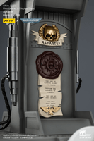 White Scars MkX Helmet& Display Stand 37