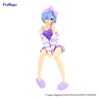 Re:ZERO -Starting Life in Another World-　Noodle Stopper Figure -Rem Room Wear Purple Color ver.- 2