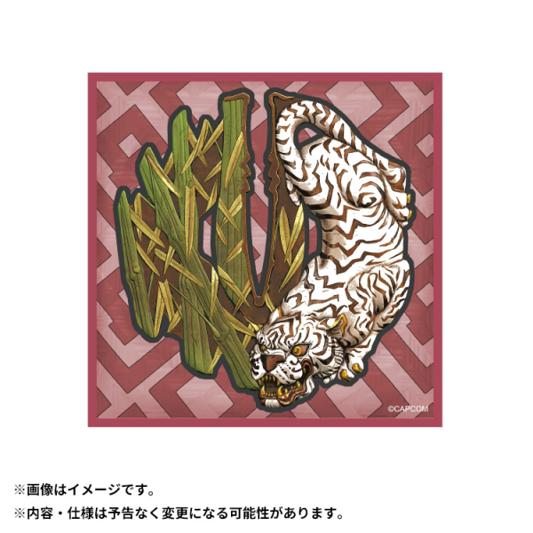 rubber coaster Tsuba Guard: Byakko's Claws