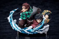 ANIPLEX Demon Slayer: Kimetsu no Yaiba Tanjiro&Giyuu non-scale figure - Demon Slayer: Kimetsu no Yaiba - photo 6