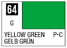Mr Color Spray - S64 Yellow Green (Gloss/Primary)
