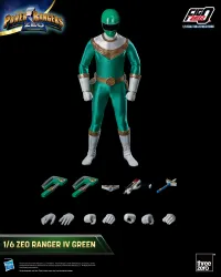 threezero Power Rangers Zeo - FigZero 1/6 Zeo Ranger IV Green - Power Rangers - photo 1