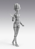 BODY-CHAN -KEN SUGIMORI- Edition -WIREFRAME-(Gray Color Ver.) 5